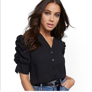 NWOT Puff Sleeve Top